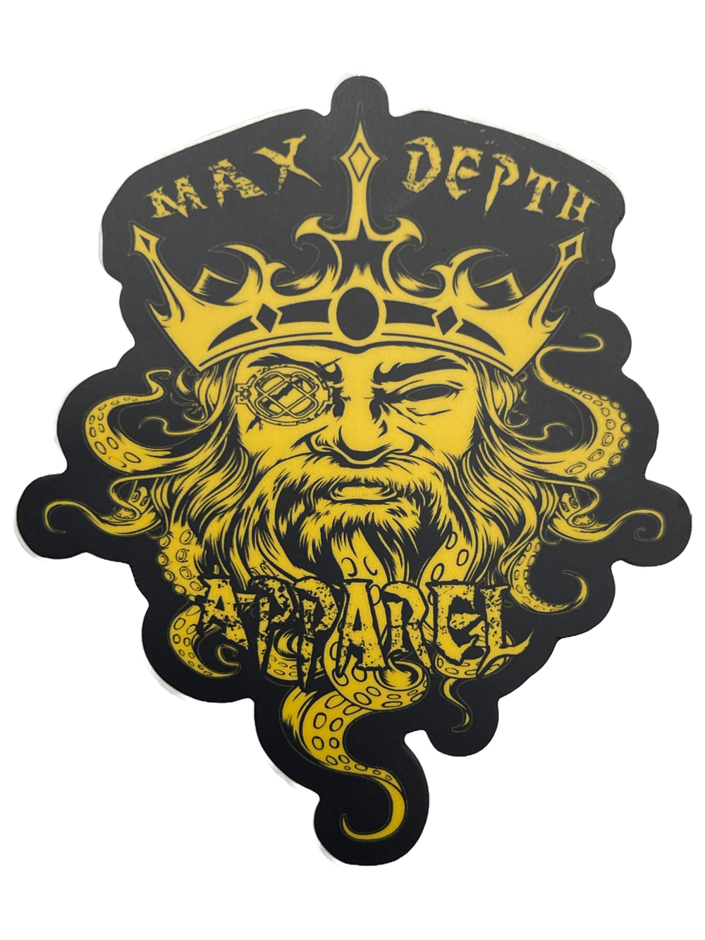 Max Depth Apparel 2.0 Sticker