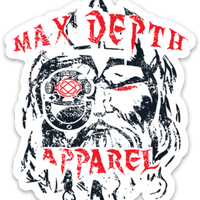 Max Depth Apparel stickers