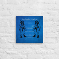 Deep Sea Diving Dress Canvas