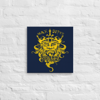 
              Max Depth Apparel blue and gold Canvas
            